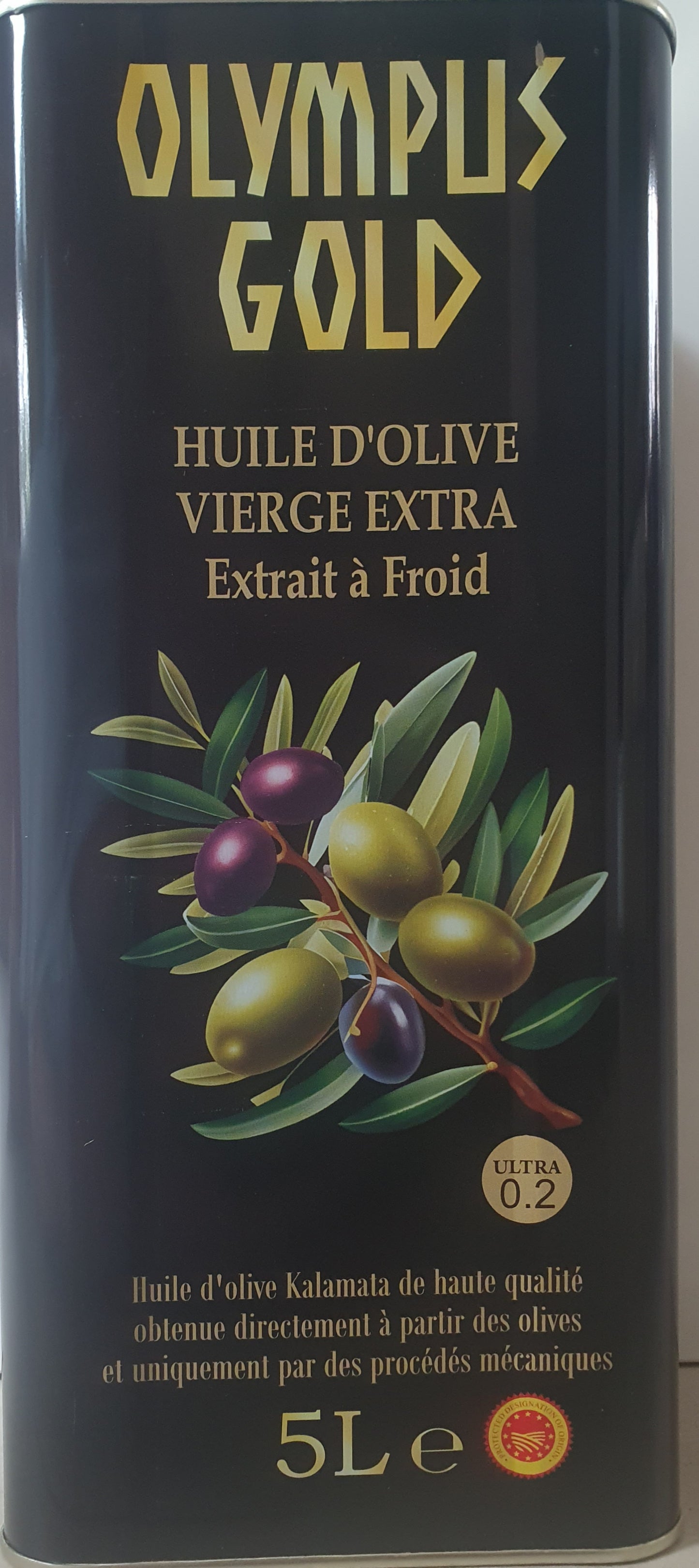 Kalamata Gold huile d'olive extra vierge