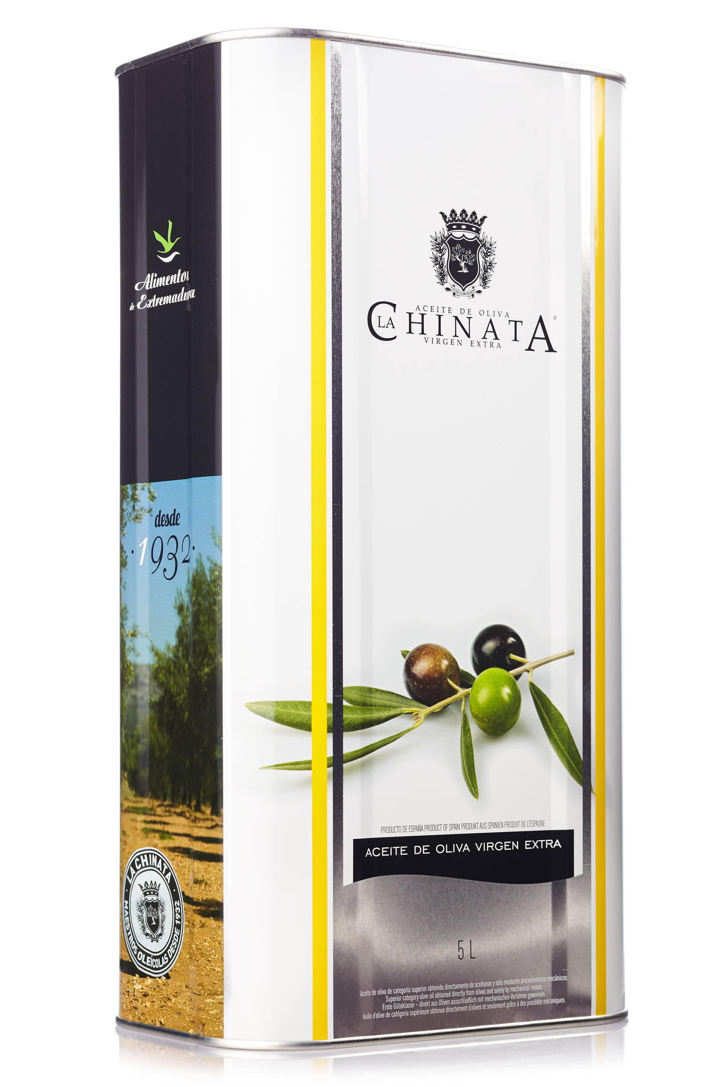 La Chinata - 5L d'huile d'olive espagnole délicieuse et veloutée