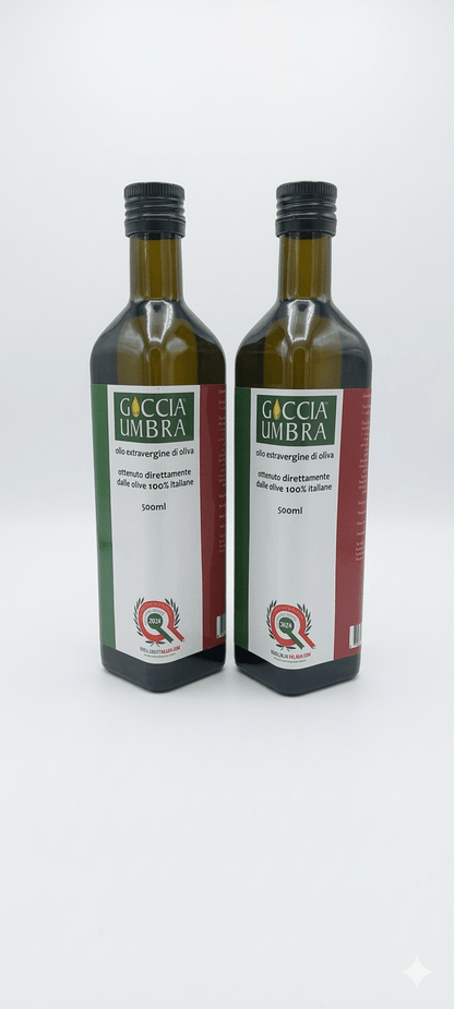 Goccia Umbra (2 x 500 ml) - 100% italian evoo