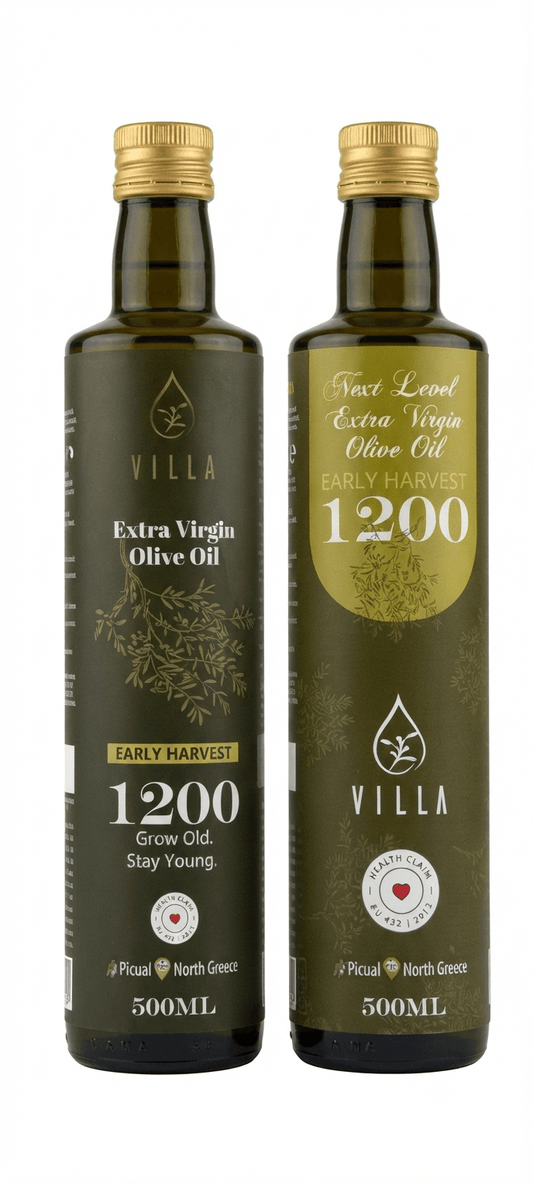 Label change-over EH1200 - VILLA-EVOO