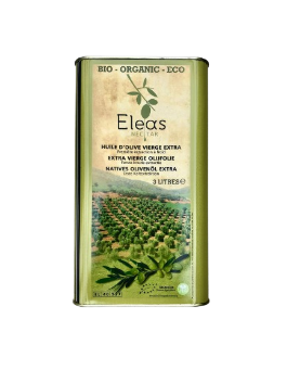 Eleas 3 L- Organic Extra Virgin Olive Oil - traditional, very tasty, good for the environment